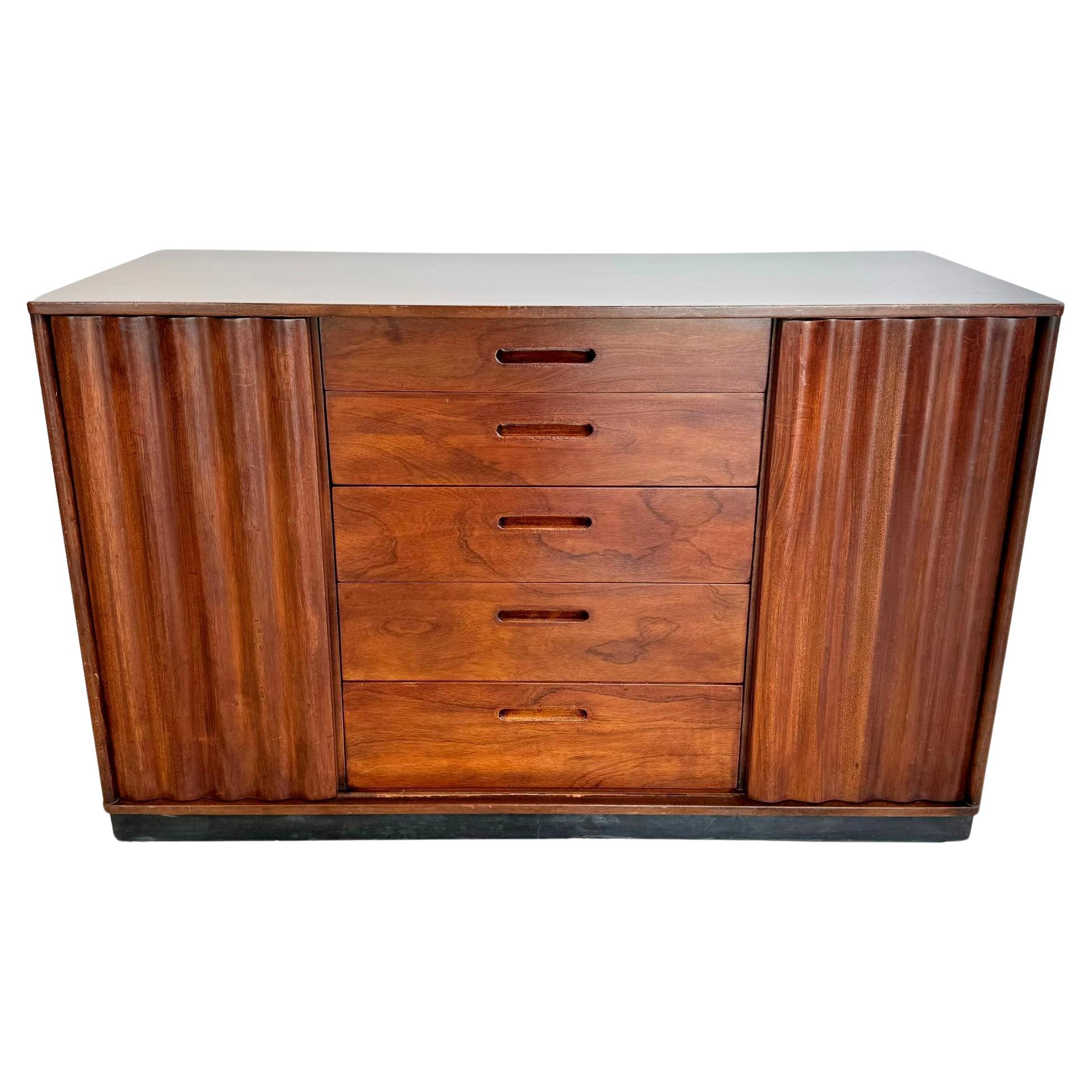 Mahogany Dresser by Edward Wormley for Dunbar, 1950s USA