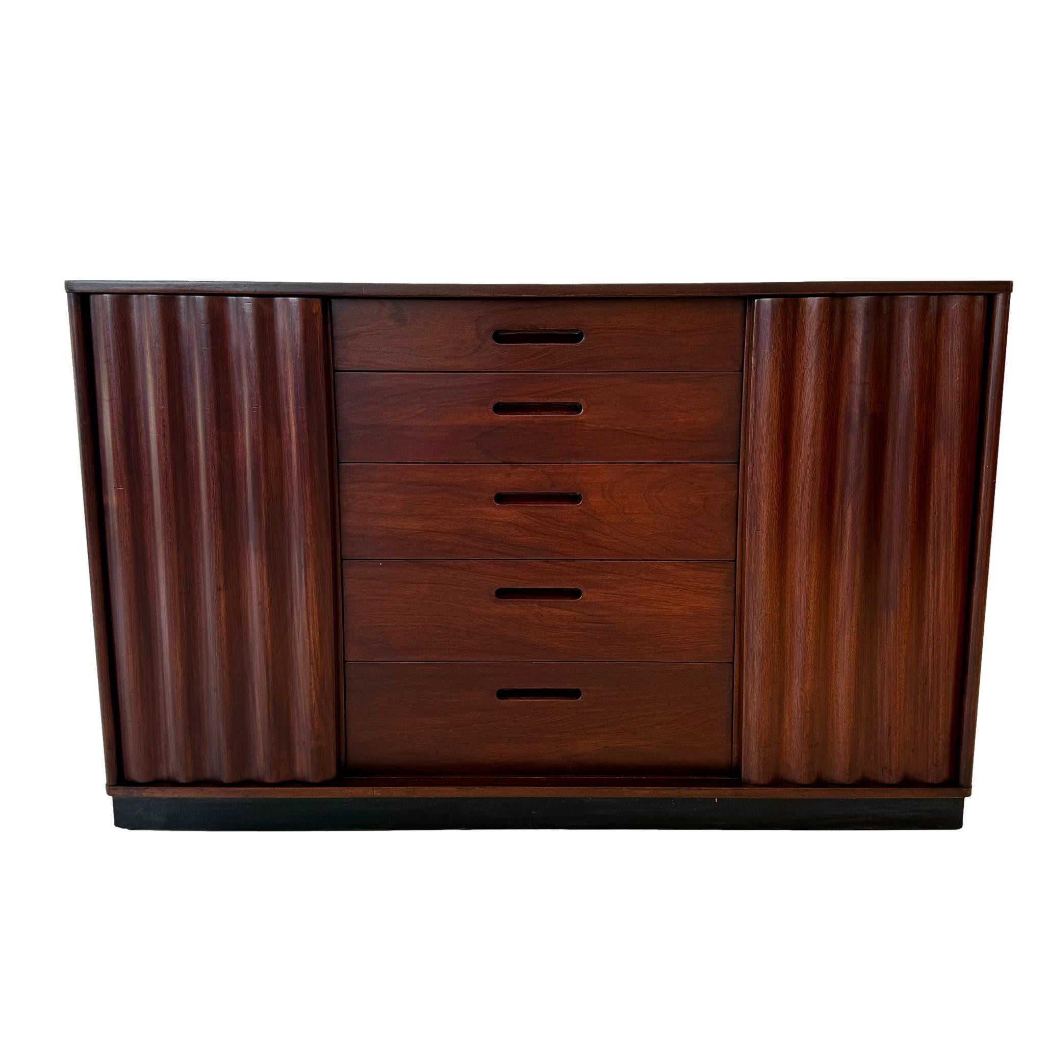 Kommode aus Mahagoni von Edward Wormley für Dunbar, 1950er Jahre, USA