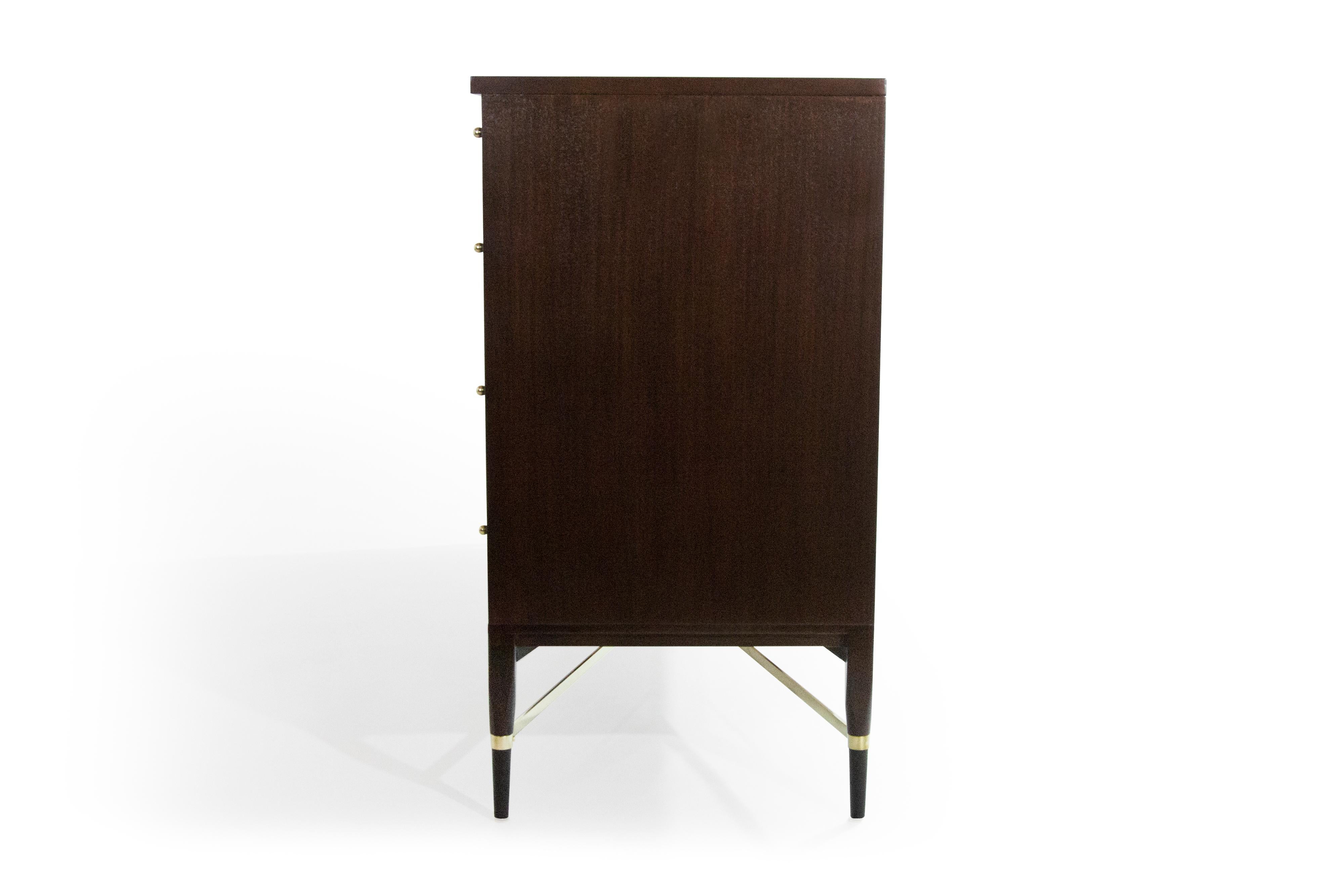 Mid-Century Modern Mahogany Dresser by Paul McCobb, Calvin Group