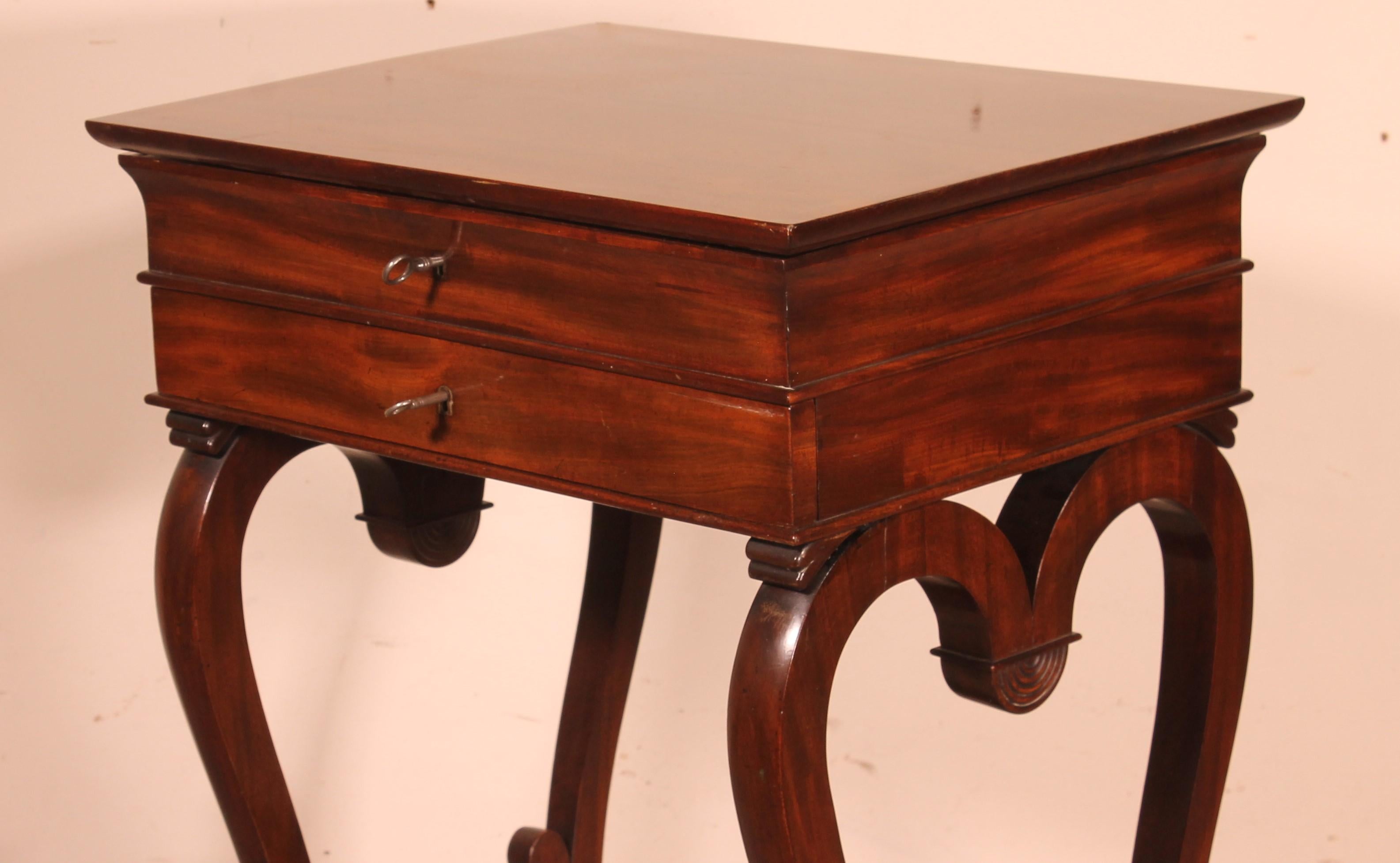 Mahogany Dressing Table -19th Century For Sale 7