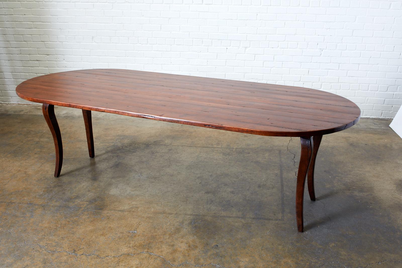 Mahogany Drop-Leaf Hunt Dining Table or Console 7