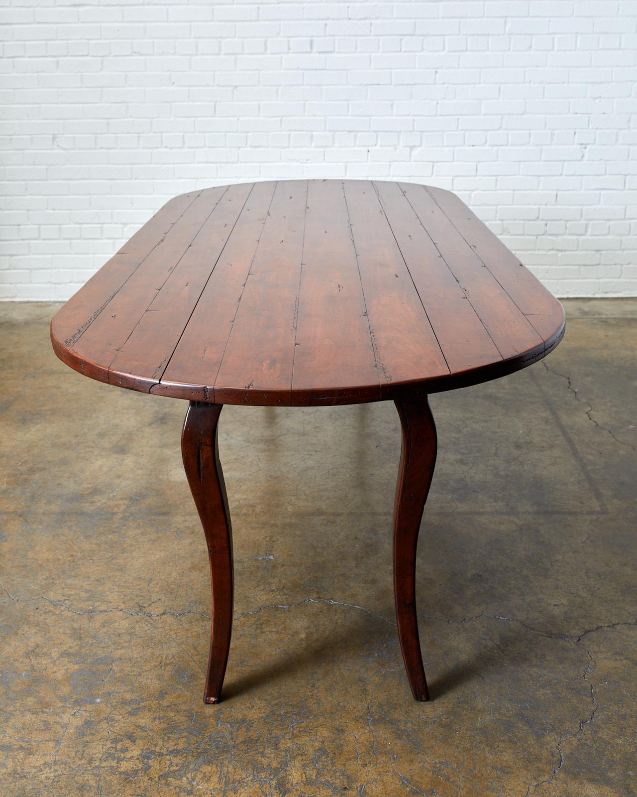 Mahogany Drop-Leaf Hunt Dining Table or Console 11