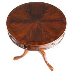 Mahogany Drum Table