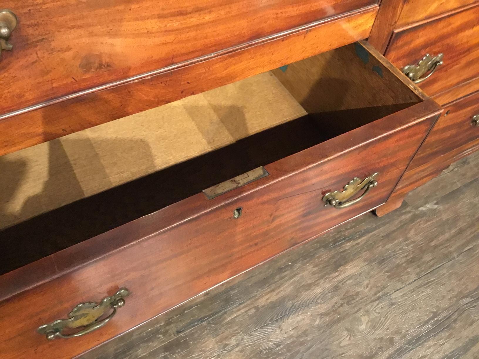 Mahogany Early 19th Century Lancashire Mule Chest 7