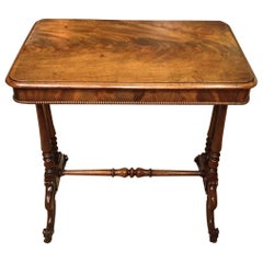 Mahogany Early Victorian Period Antique Occasional Table