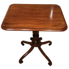 Mahogany Early Victorian Period Wine Table