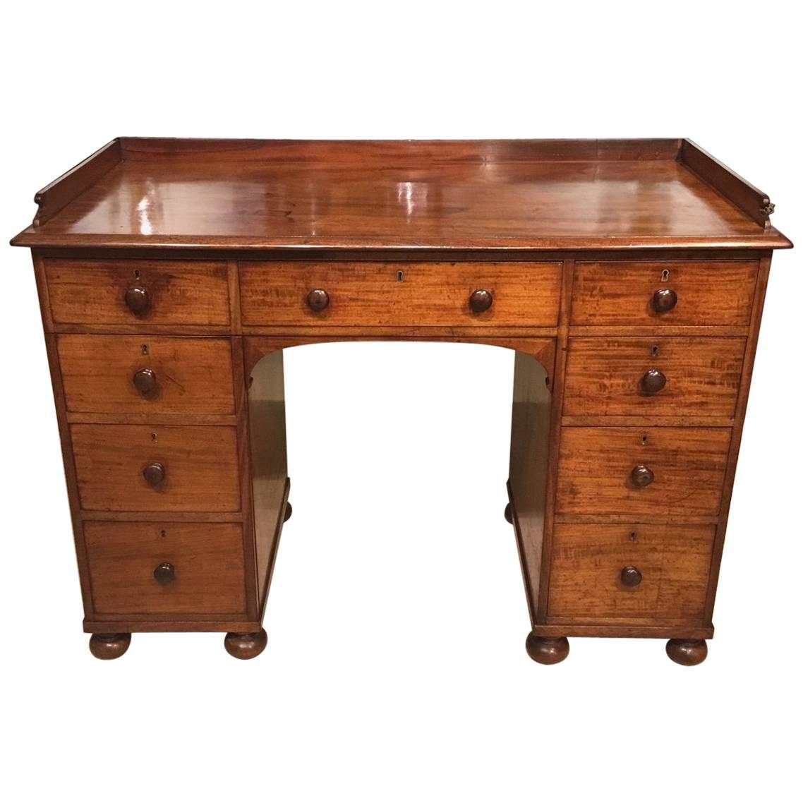 Mahogany Early Victorian Period Writing Desk