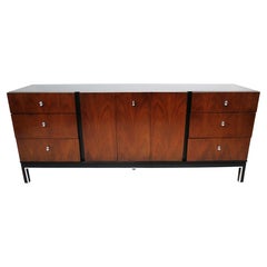 Mahogany Ebony Mid Century Dresser / Credenza by American of Martinsville