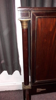 Mahogany Empire Bed Frame