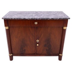 Mahogany Empire chest of drawers, France, circa 1880.