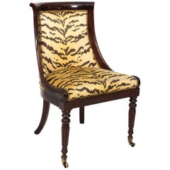 Mahogany Empire Style Chair