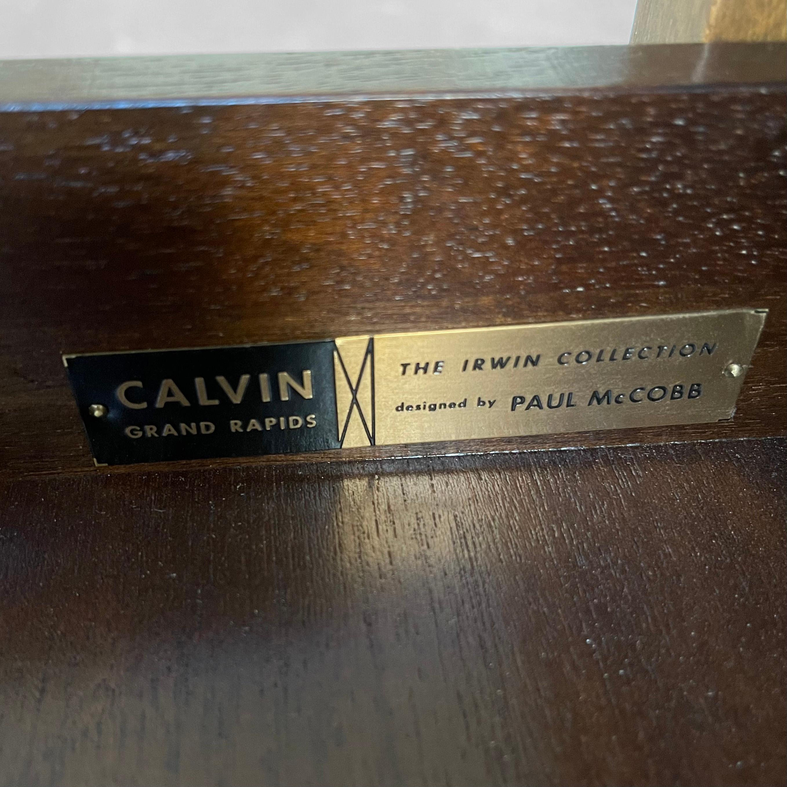 Mahogany End Table by Paul McCobb for Calvin, Irwin Collection For Sale 6