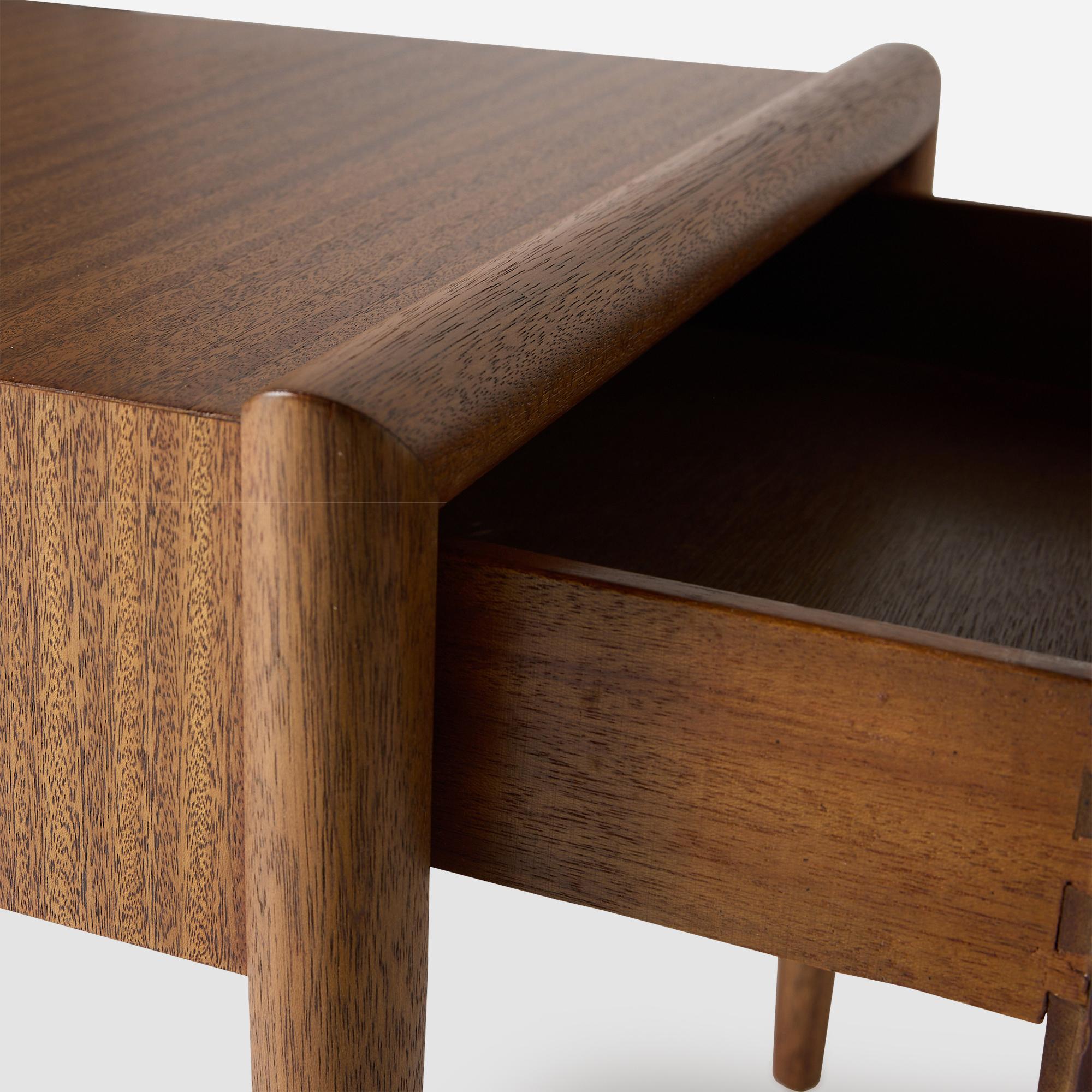 Mahogany End Tables by John Keal for Brown Saltman For Sale 5