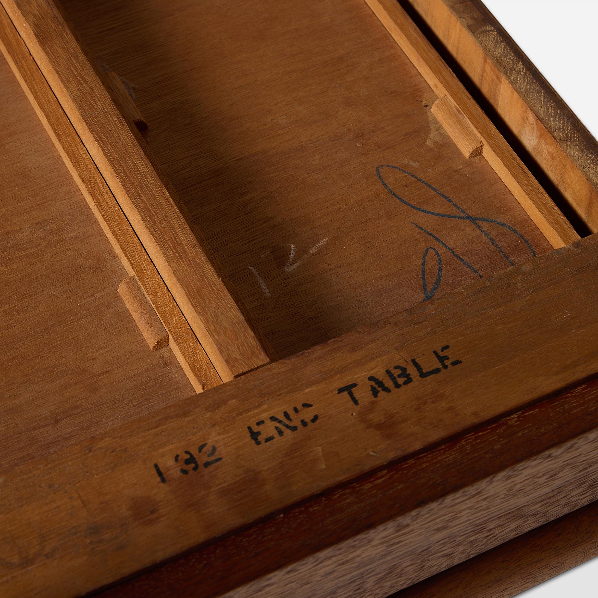 Mahogany End Tables by John Keal for Brown Saltman For Sale 8