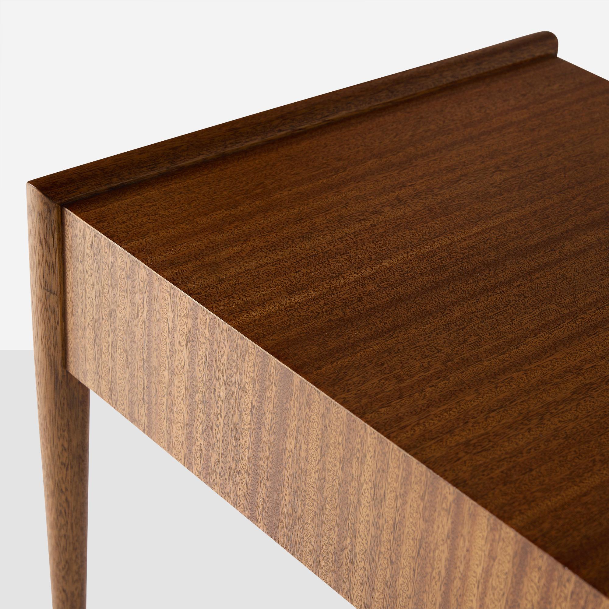 Mahogany End Tables by John Keal for Brown Saltman For Sale 9