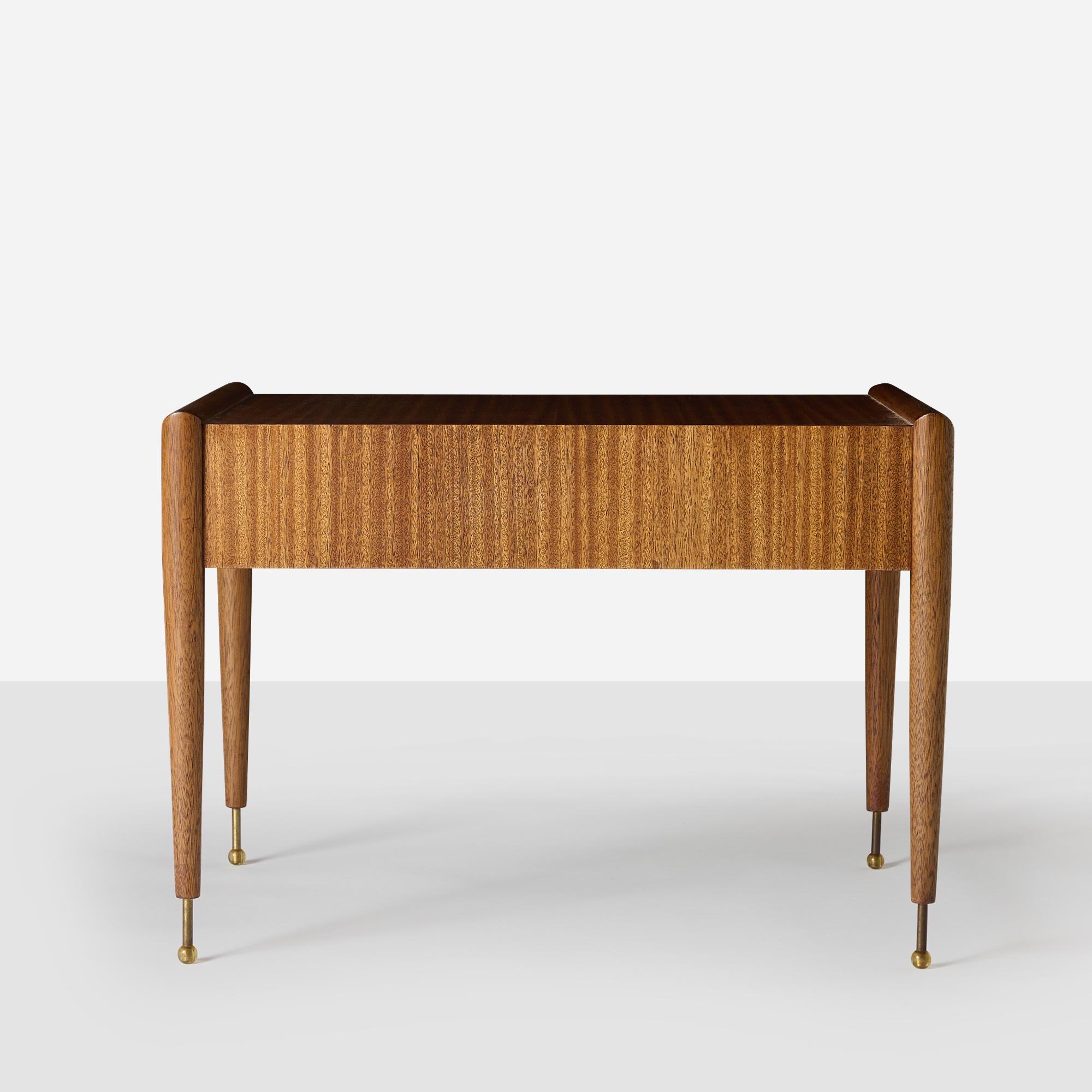 Mahogany End Tables by John Keal for Brown Saltman For Sale 2