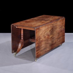 Table de salle à manger à rallonge en acajou de la fin de la période géorgienne