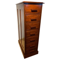 Mahogany Filing Cabinet