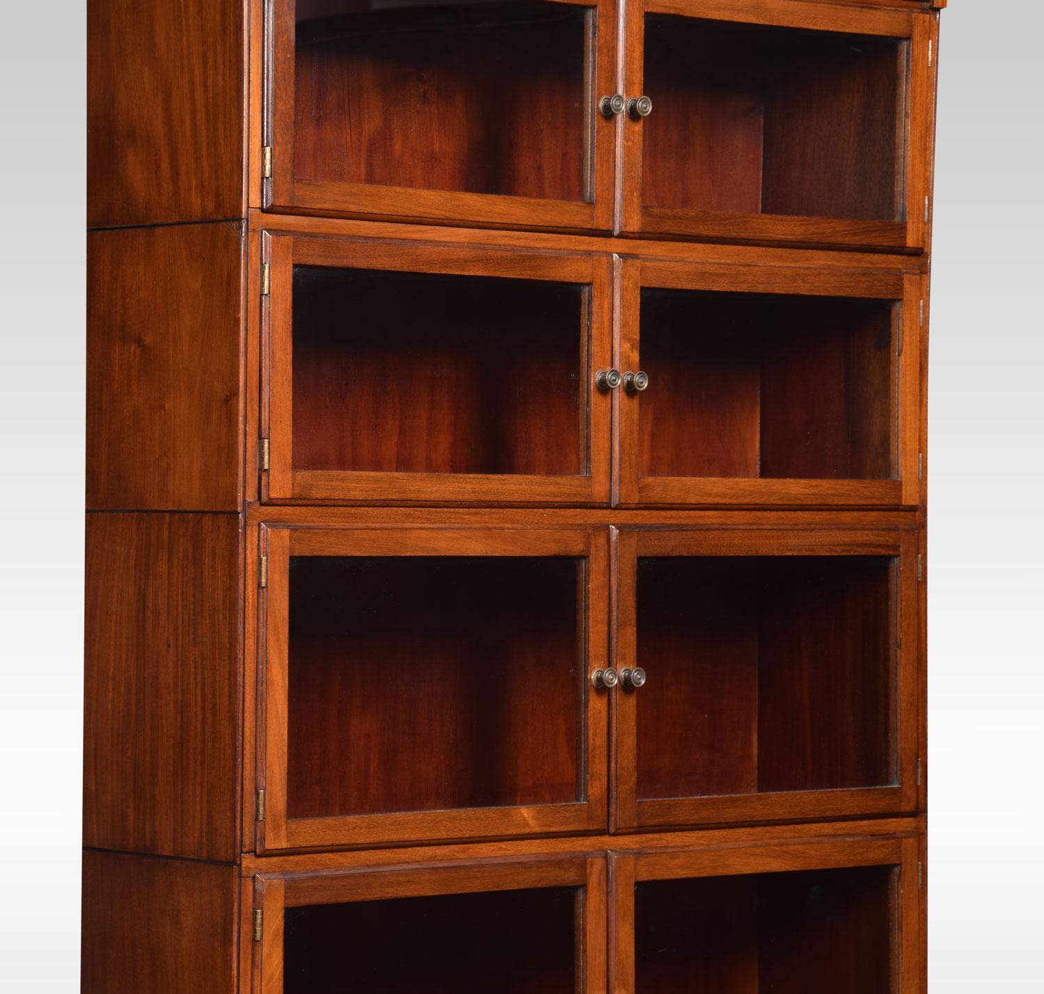 Mahogany Five Sectional Bookcase 3