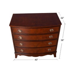 Mahogany Four Drawer Chest