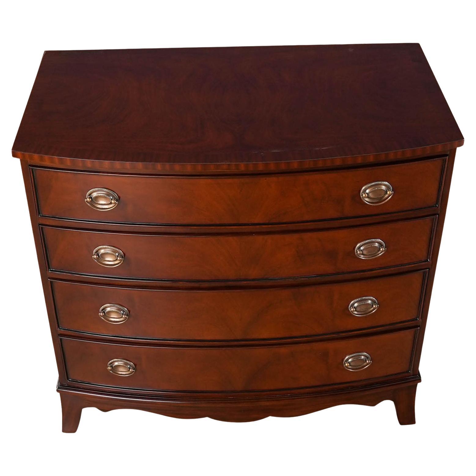 Mahogany Four Drawer Chest