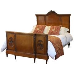 Antique Mahogany French Bed