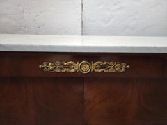Mahogany French Empire Style Sideboard