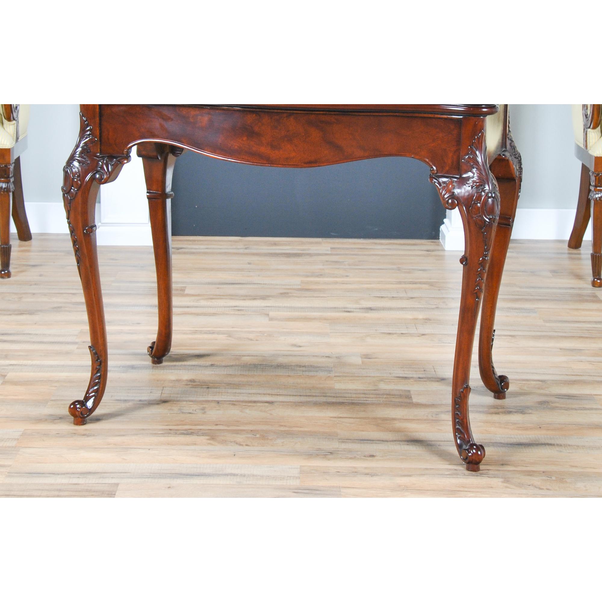 Mahogany French Game Table  For Sale 2