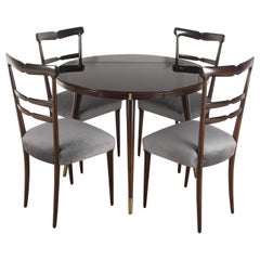 Mahogany Games Table and Chairs