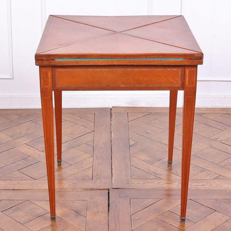 Edwardian Mahogany Games Table 1