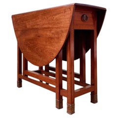 Mahogany Ship's Table Made by Marsh Jones and Cribb, c.1910