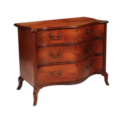 Mahogany George III Chest of Drawers Attributed to Henry Hill of Marlborough