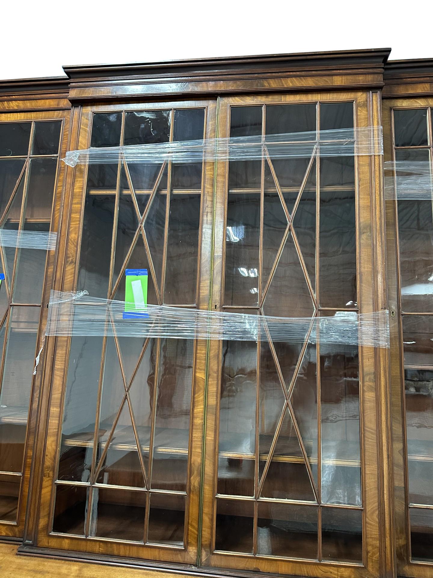 Gabinetto da biblioteca di Giorgio III in mogano In condizioni buone in vendita a Dallas, TX