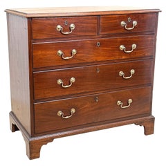 Cassettiera in mogano di Giorgio III