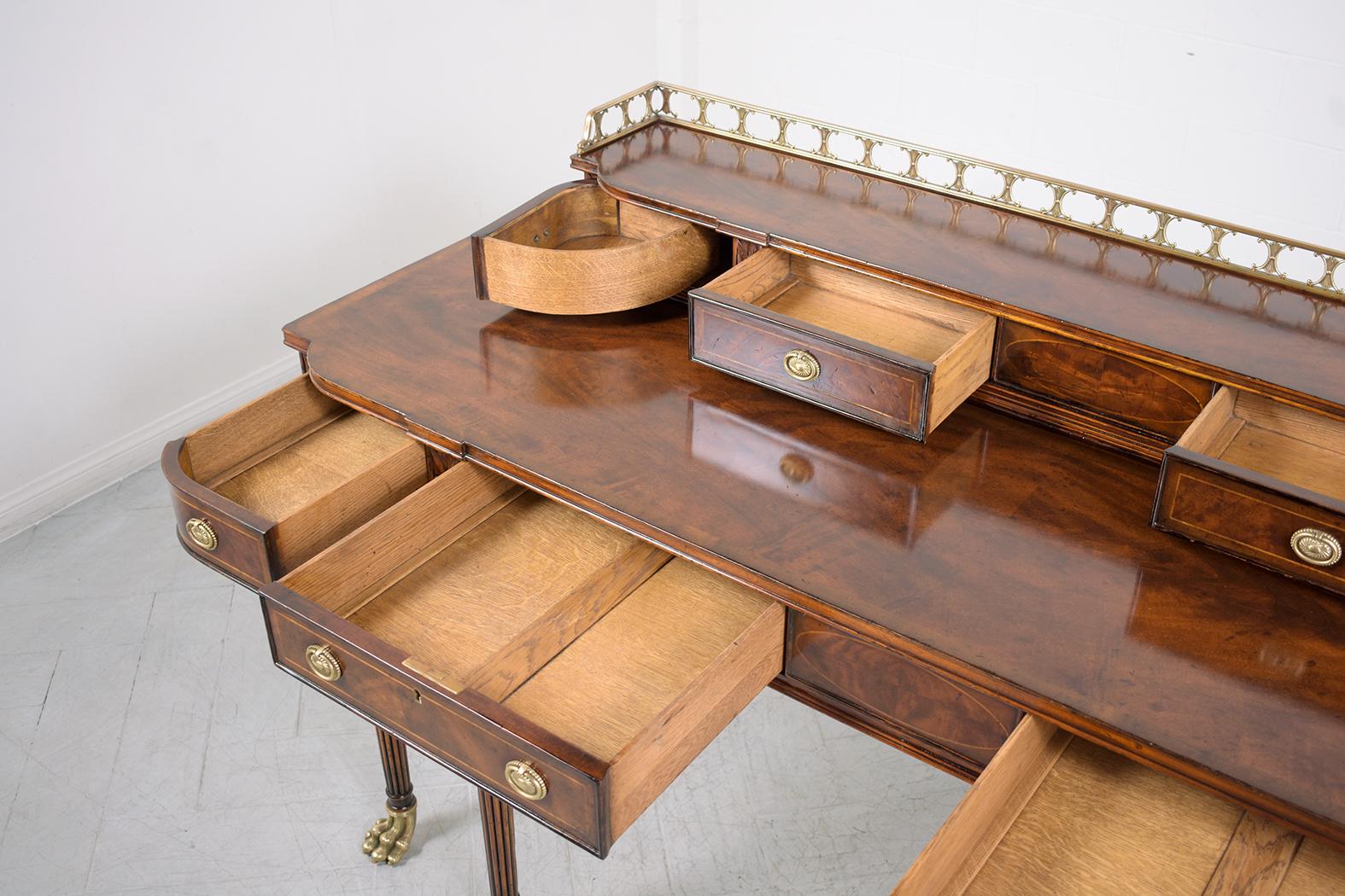 Mahogany George III Sideboard 6