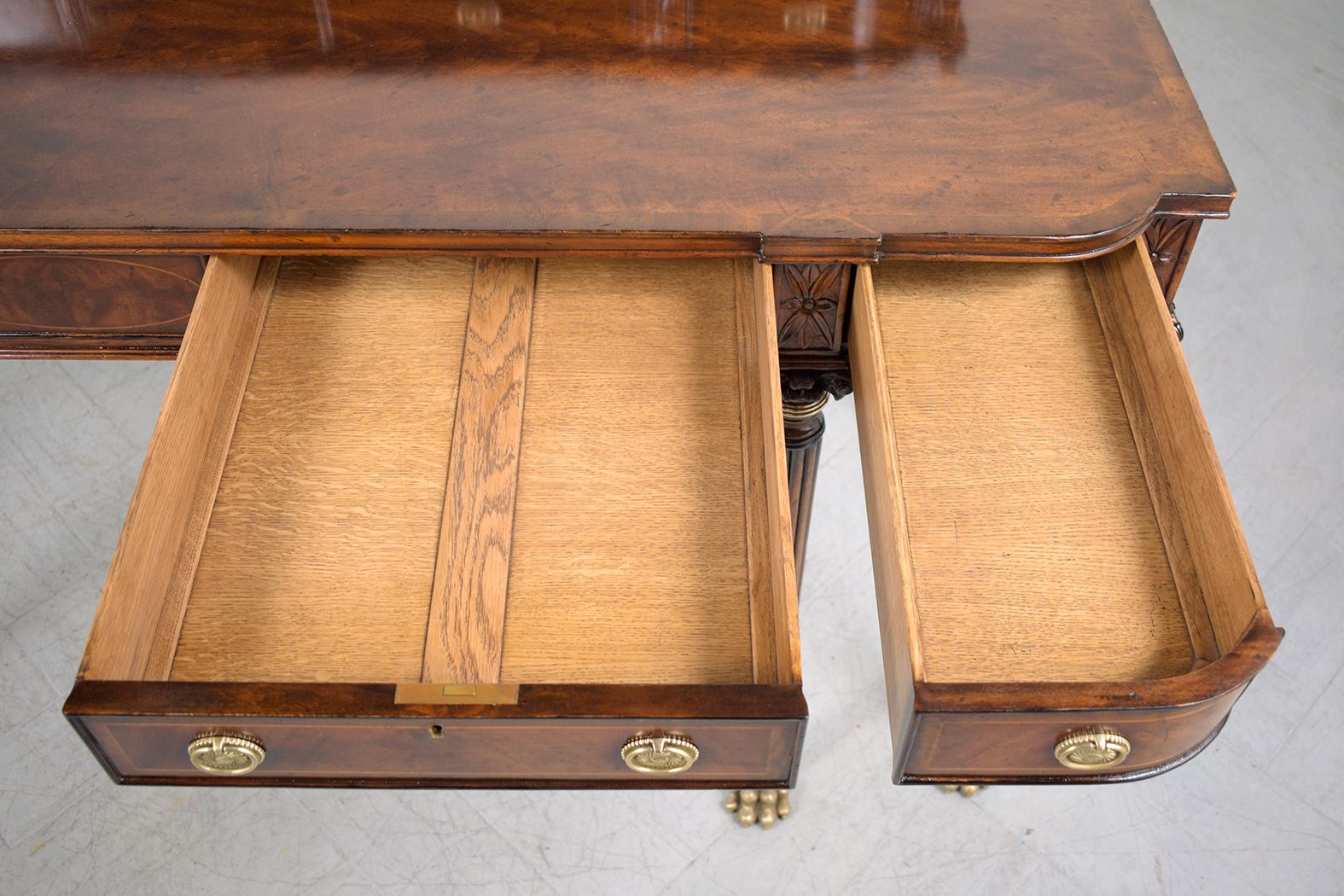 Mahogany George III Sideboard 7