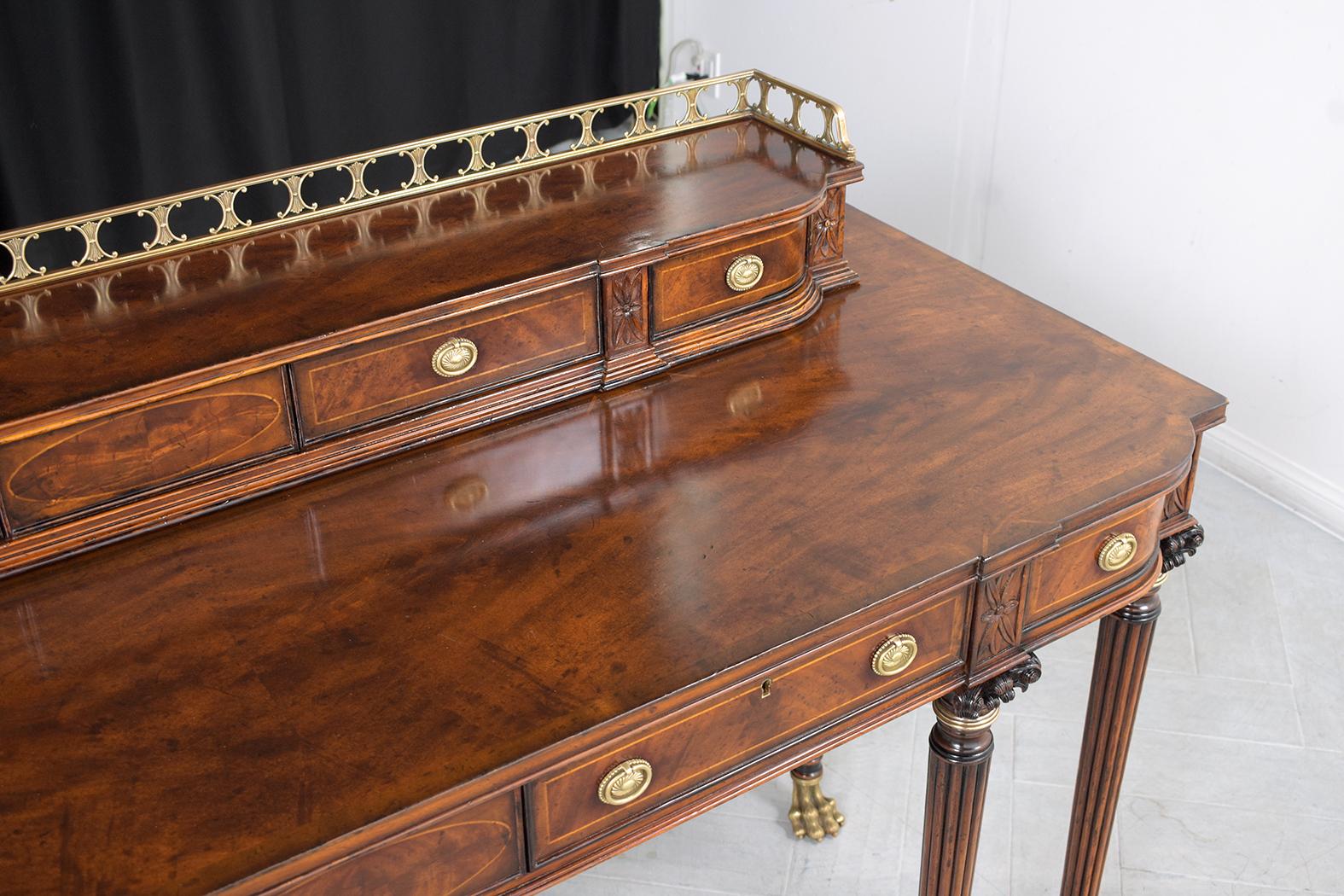 Mahogany George III Sideboard 11