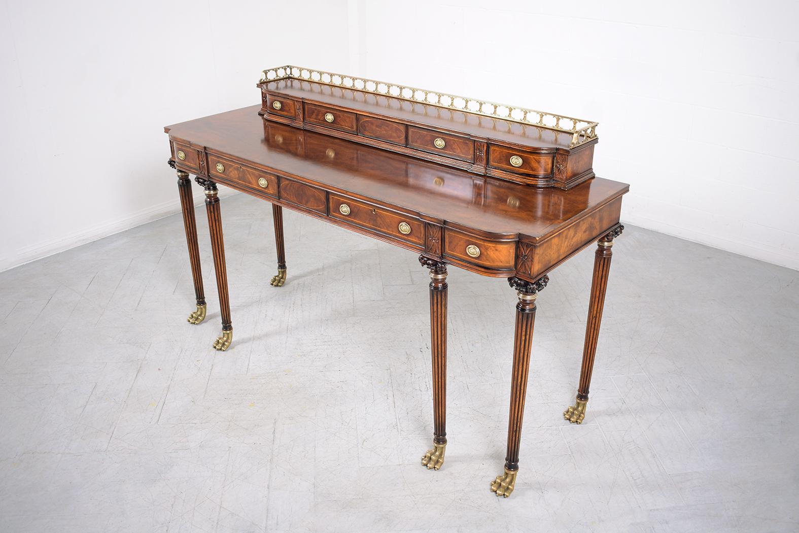 American Mahogany George III Sideboard