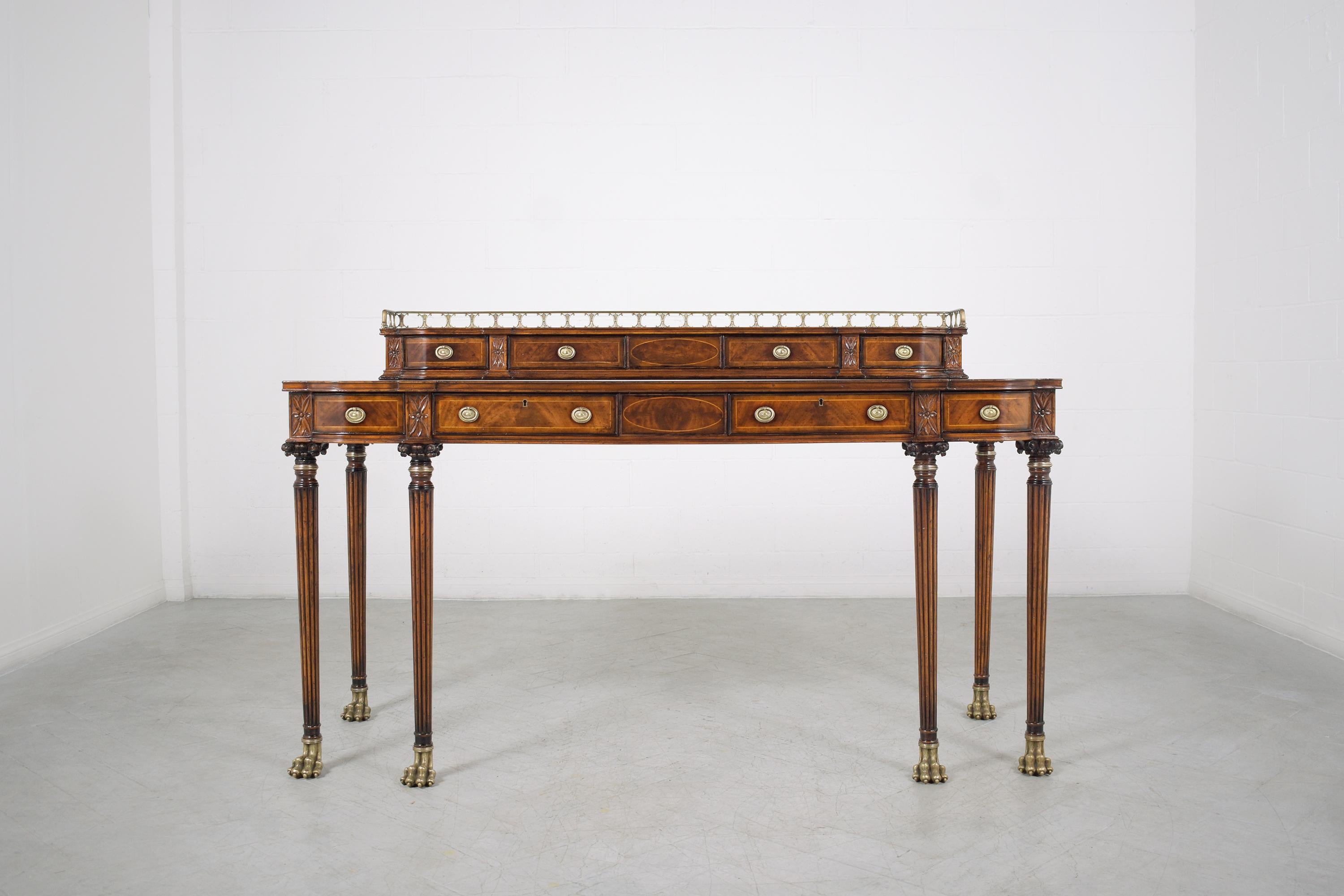 Hand-Crafted Mahogany George III Sideboard
