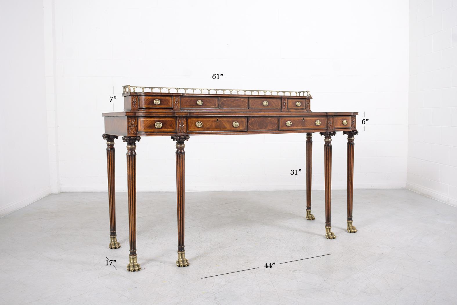 Mahogany George III Sideboard In Good Condition In Los Angeles, CA