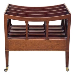 Canterbury Georgiano de Caoba en Forma de Barco