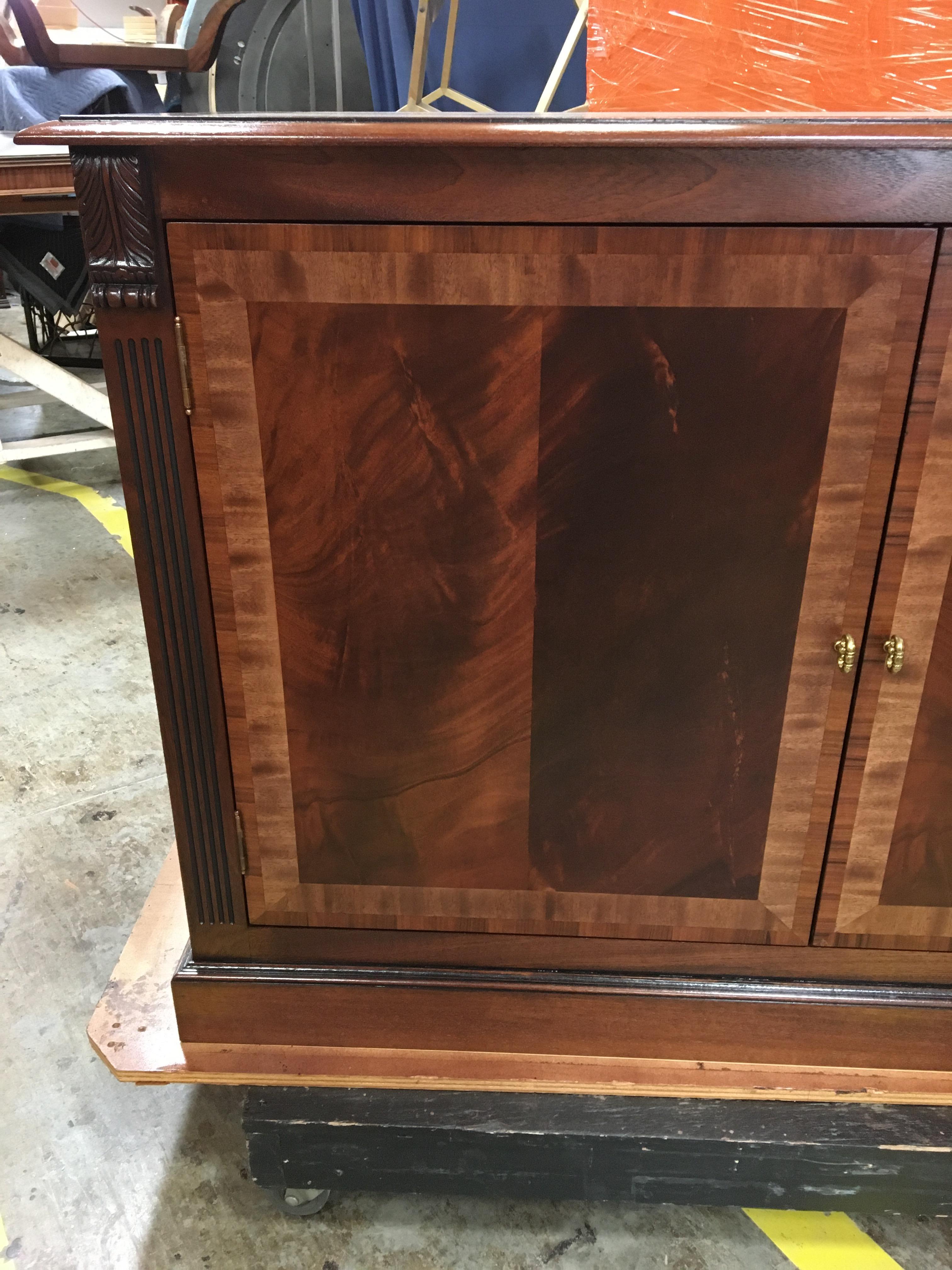 table leaf storage cabinet