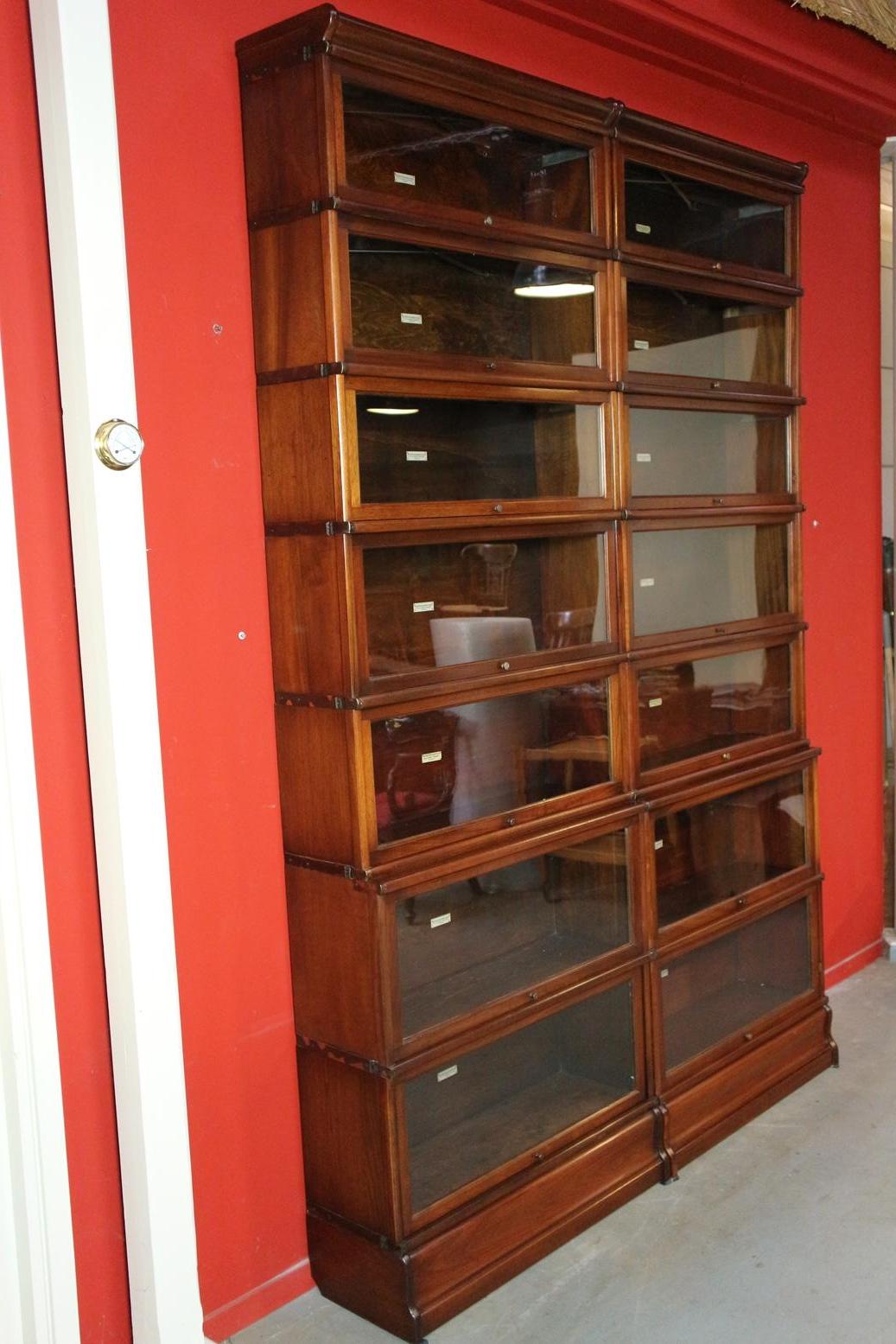 Mahogany Globe Wernicke Bookcase 1