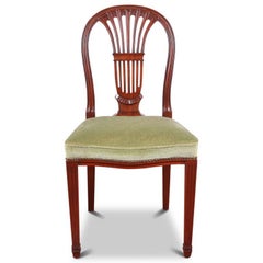 Mahogany Harp-Back Chairs