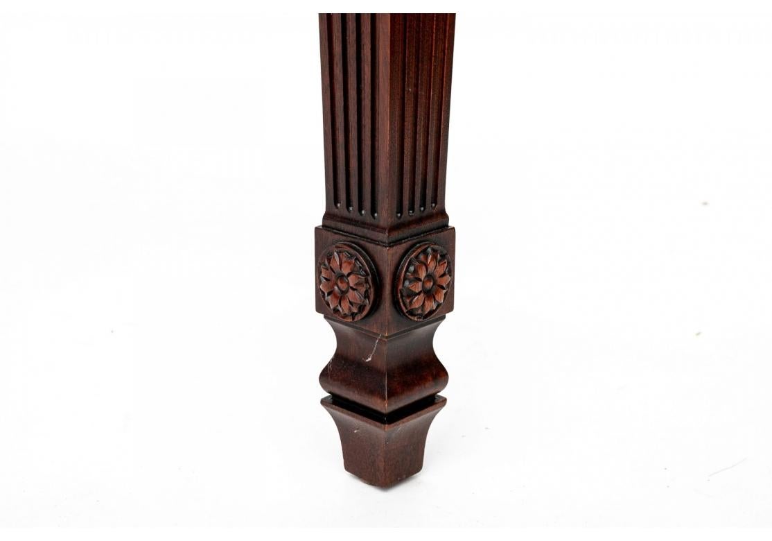 Neoclassical Mahogany Henkel-Harris Neo-Classical Style Console Table