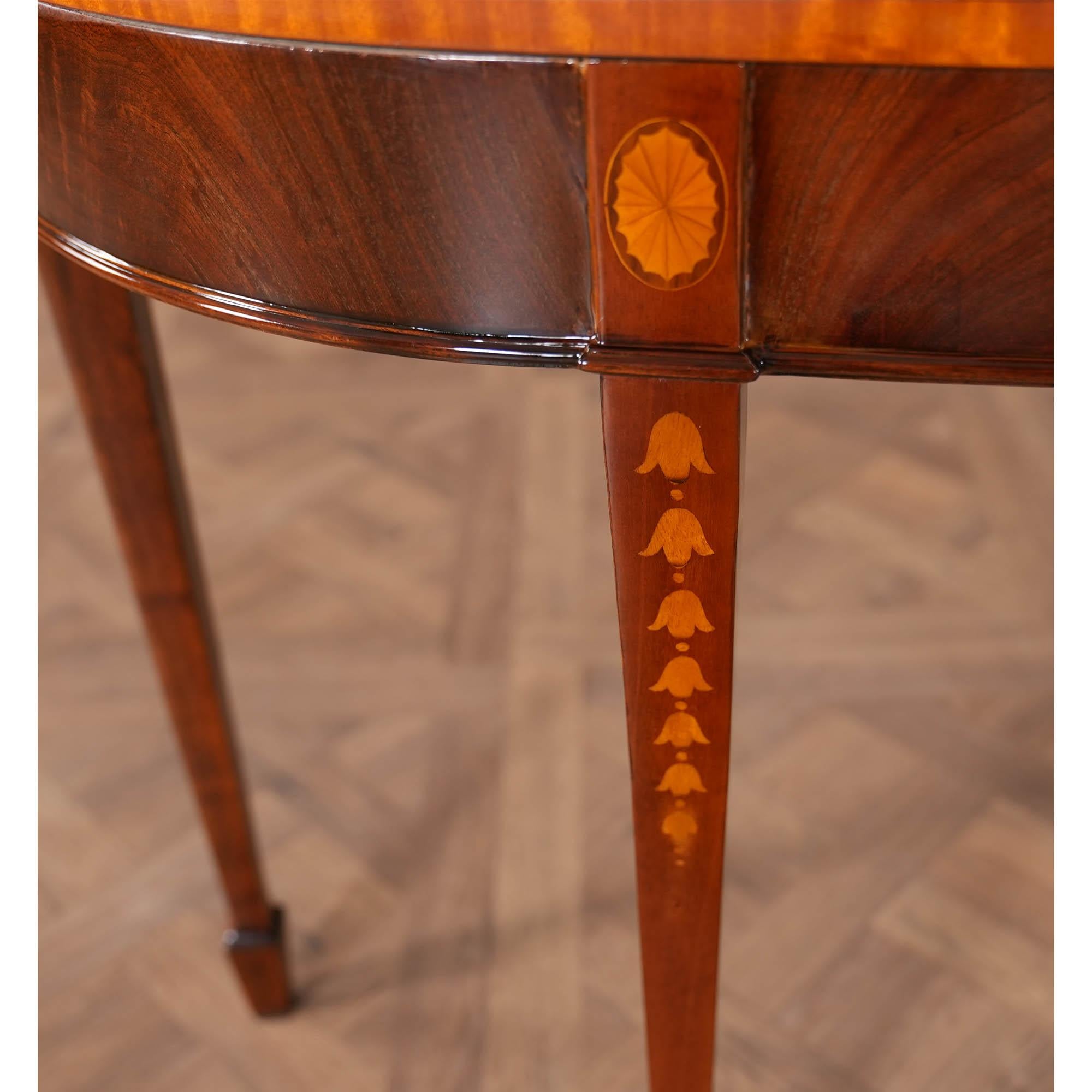 Console en acajou marqueté Neuf - En vente à Annville, PA
