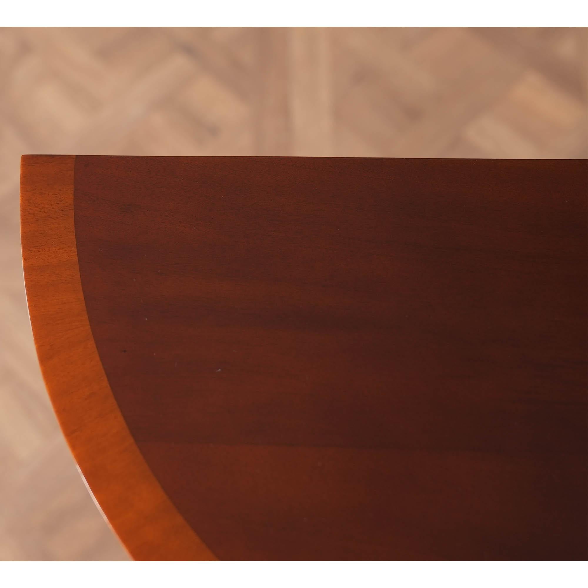 XXIe siècle et contemporain Console en acajou marqueté en vente