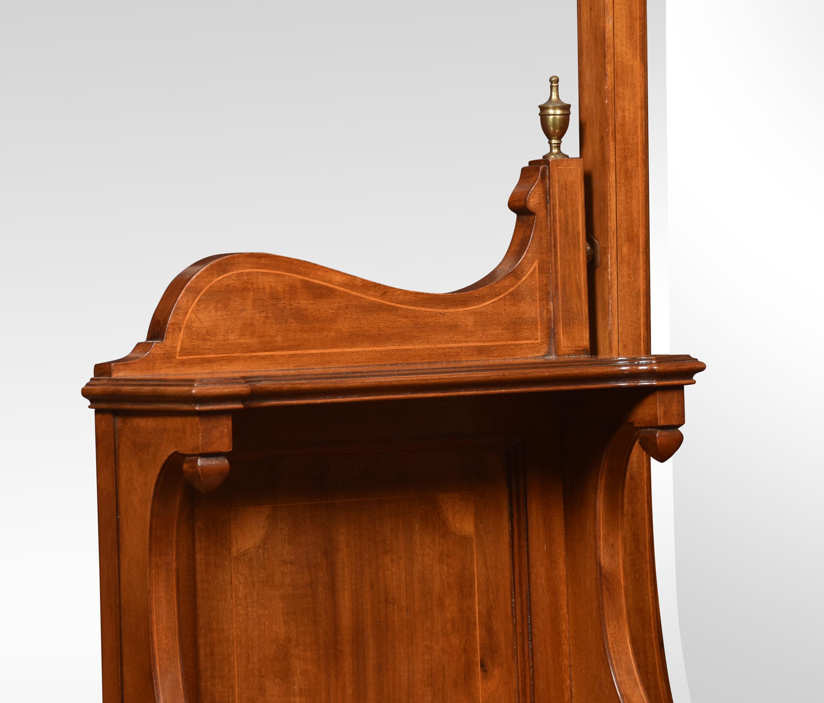 Mahogany Inlaid Dressing Table For Sale 1