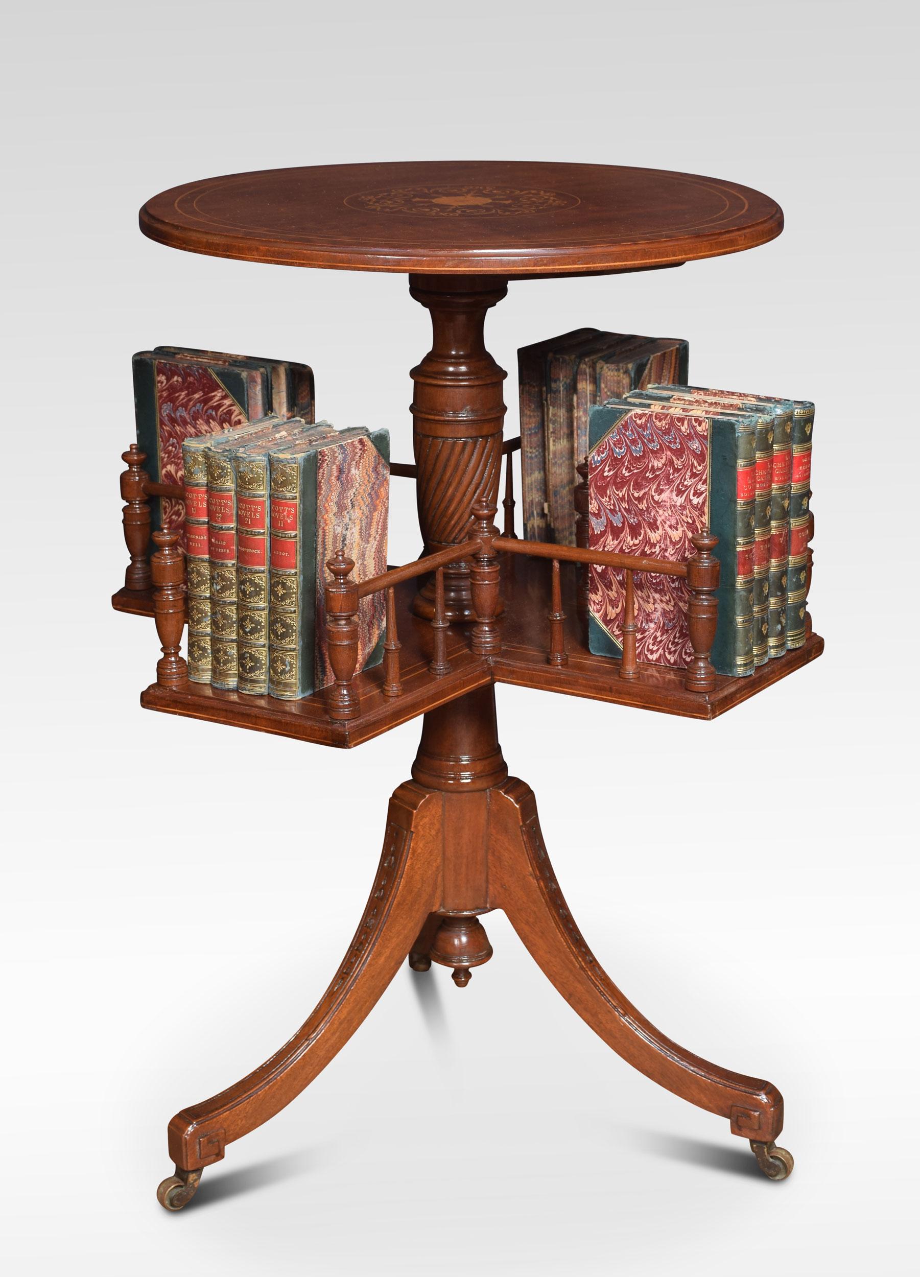 antique book table
