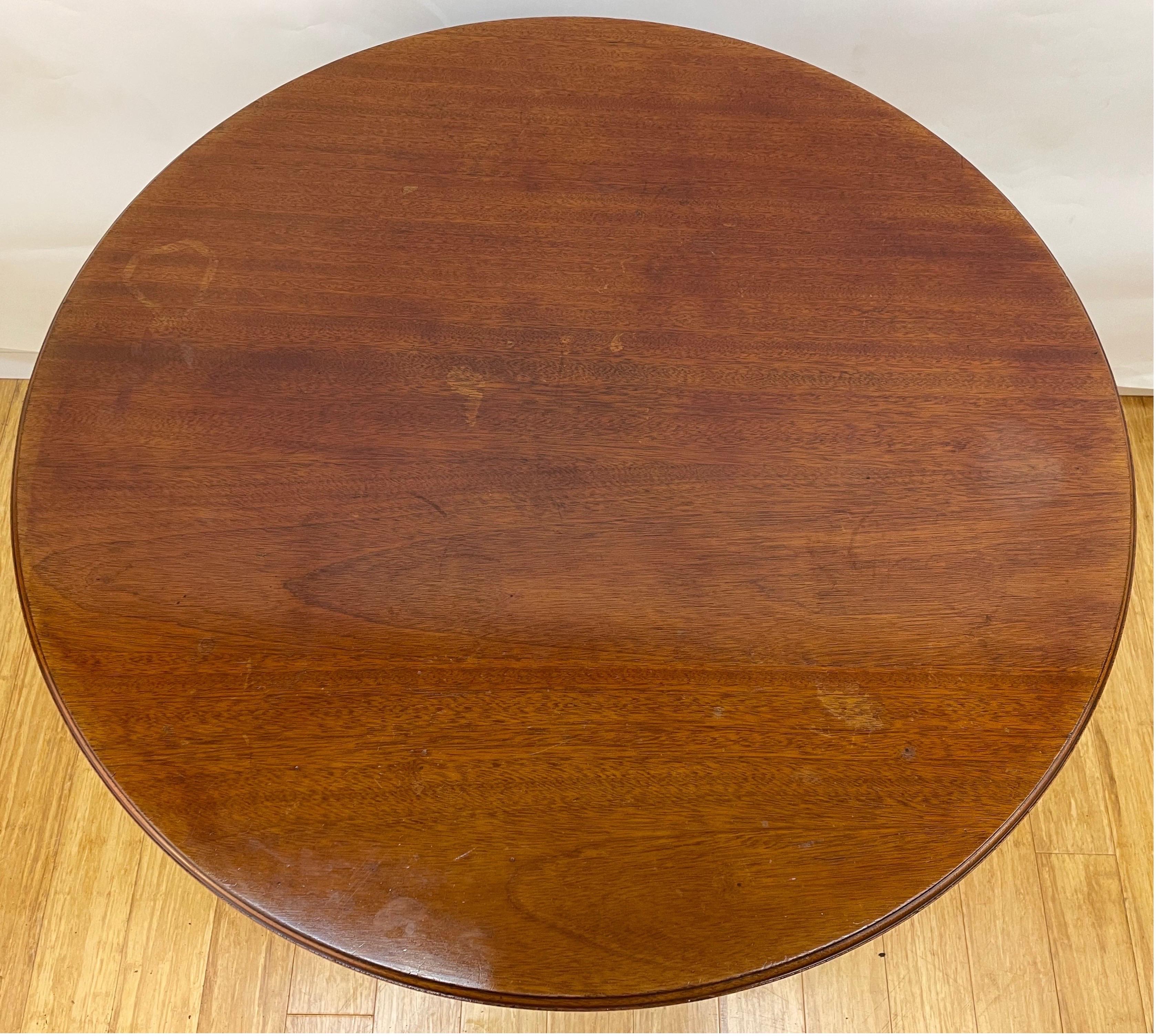 Hand-Crafted Mahogany Jugendstil Table Circa 1900 For Sale